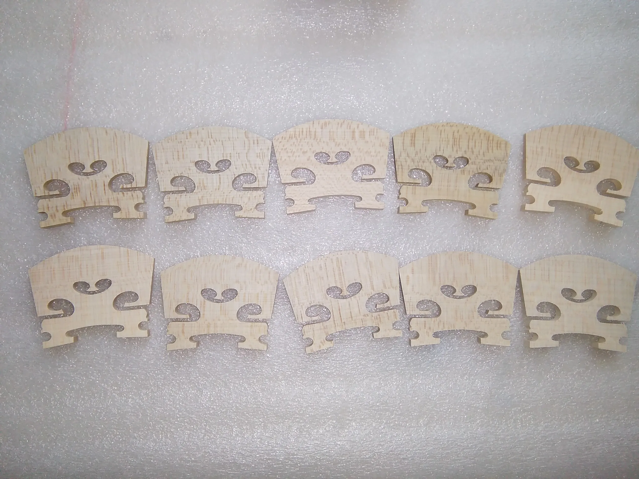 BUY 10 PCs VIOLA Bridge 50mm High Quality Aged maple VIOLA Bridge