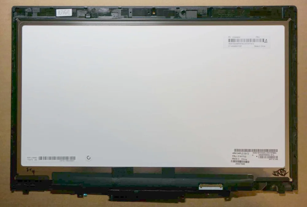 

01AY702 fru pn for Lenovo ThinkPad X1 Yoga 14" 20FQ WQHD LCD LED Display Touch Screen Digitizer Assembly