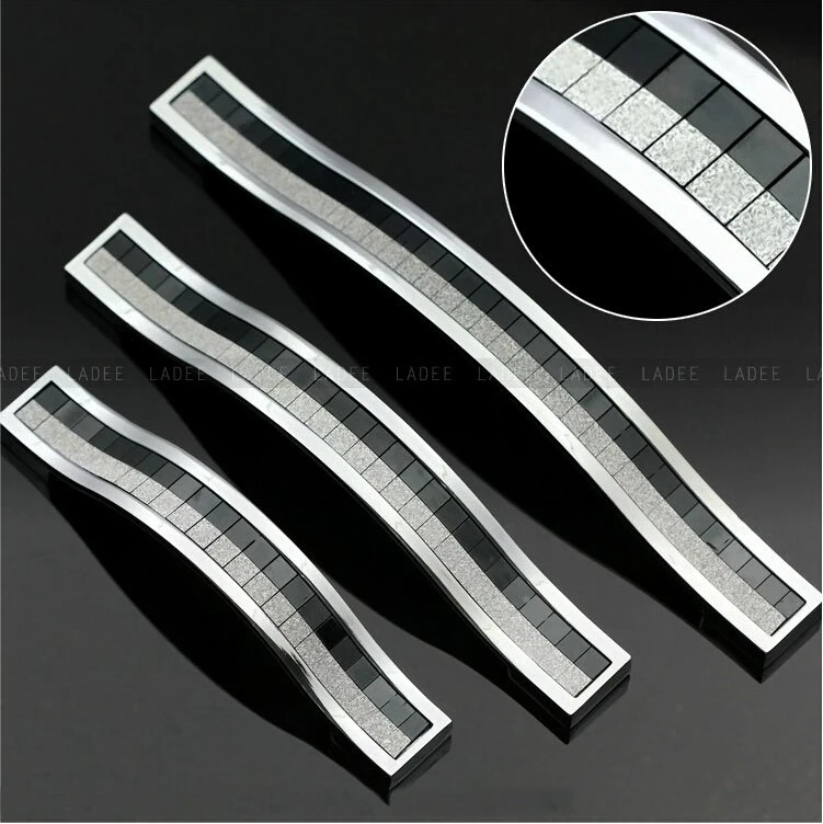 

10pcs Modern Kitchen Cabinet Handles and Drawer Pulls( C.C.160mm Length 170mm)