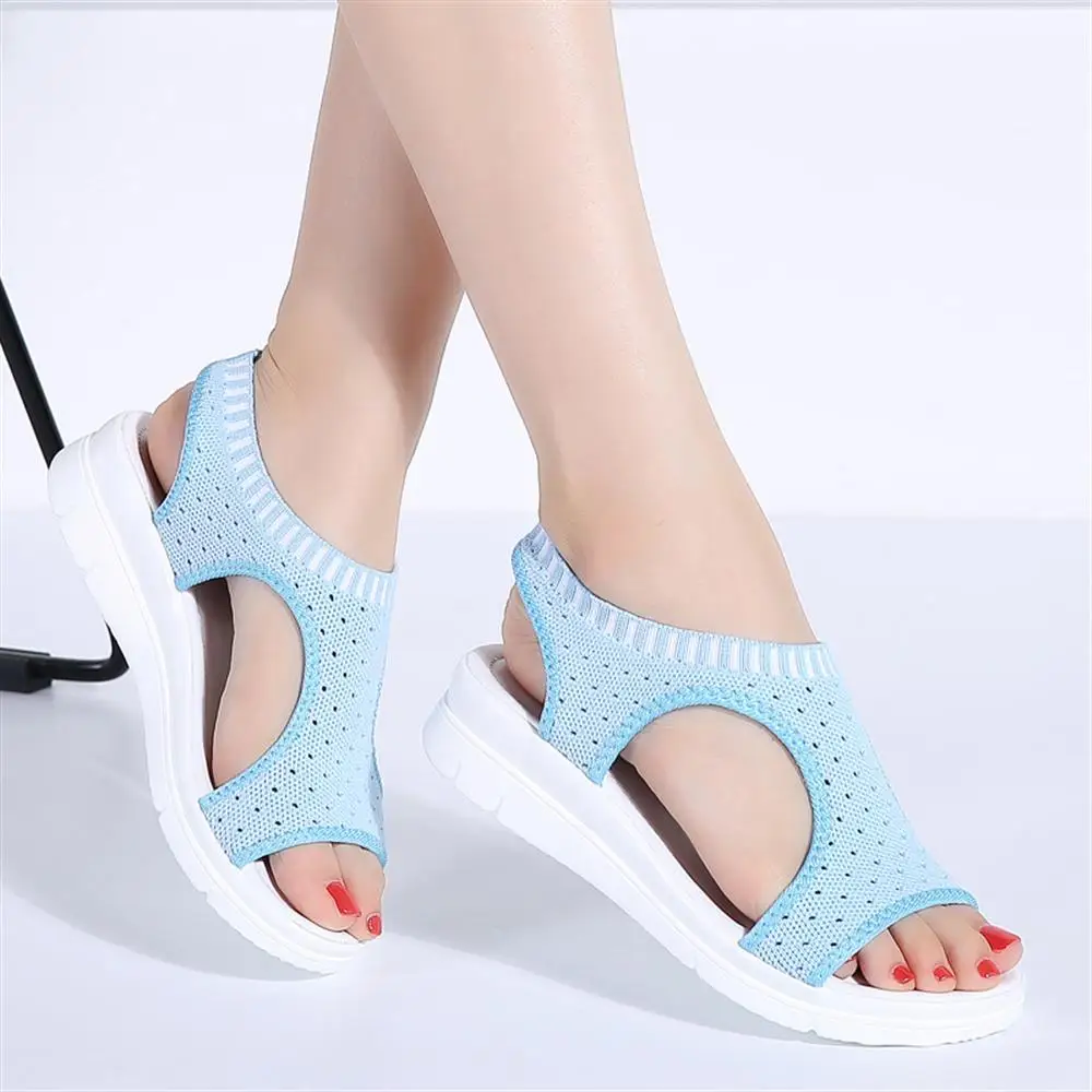 

2018 summer fall new women casual platform sandal shoes breathable comfortable wearing ladies walking shoes big size 35-45
