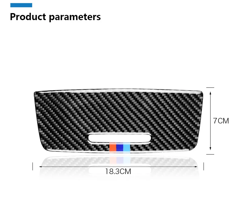 Airspeed углеродное волокно для BMW 3 серии E90 E92 E93 аксессуары автомобильный ящик для хранения Панели Наклейки внутренняя отделка украшения