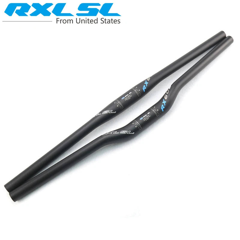 RXL SL Carbon Fiber MTB/Mountain Bicycle Handlebar Straight Flat/Riser