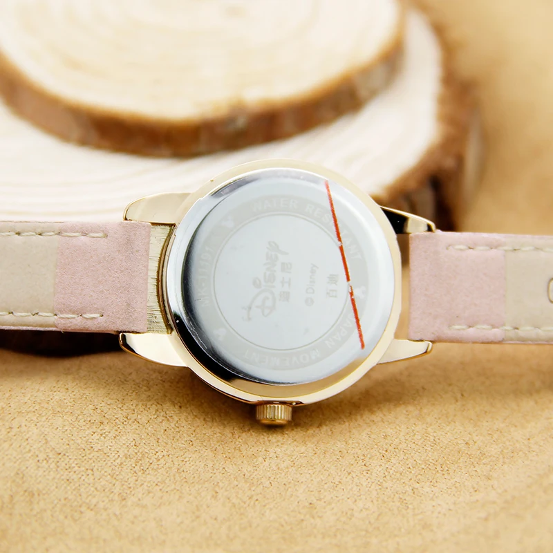 Disney Kids Watch Children Watches Cute Mickey Bowknot Fashion Simple Wristwatches Girls Gift Leather Strap clock 1 Disney Kids Watch Children Watches Cute Mickey Bowknot Fashion Simple Wristwatches Girls Gift Leather Strap clock 5