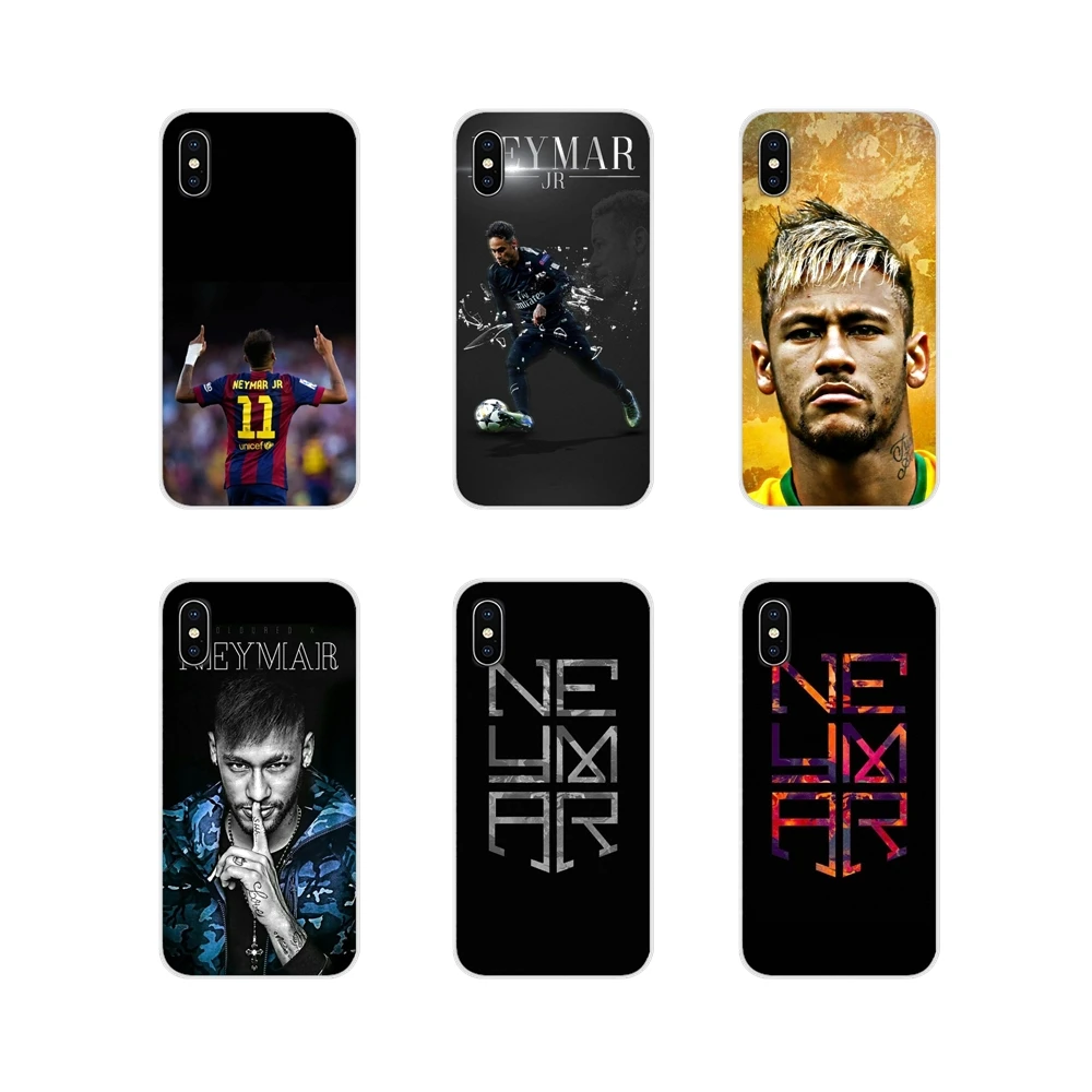For Apple iPhone X XR XS MAX 4 4S 5 5S 5C SE 6 6S 7 8 Plus ipod touch 5 6 Jr Neymar Accessories Phone Shell Covers