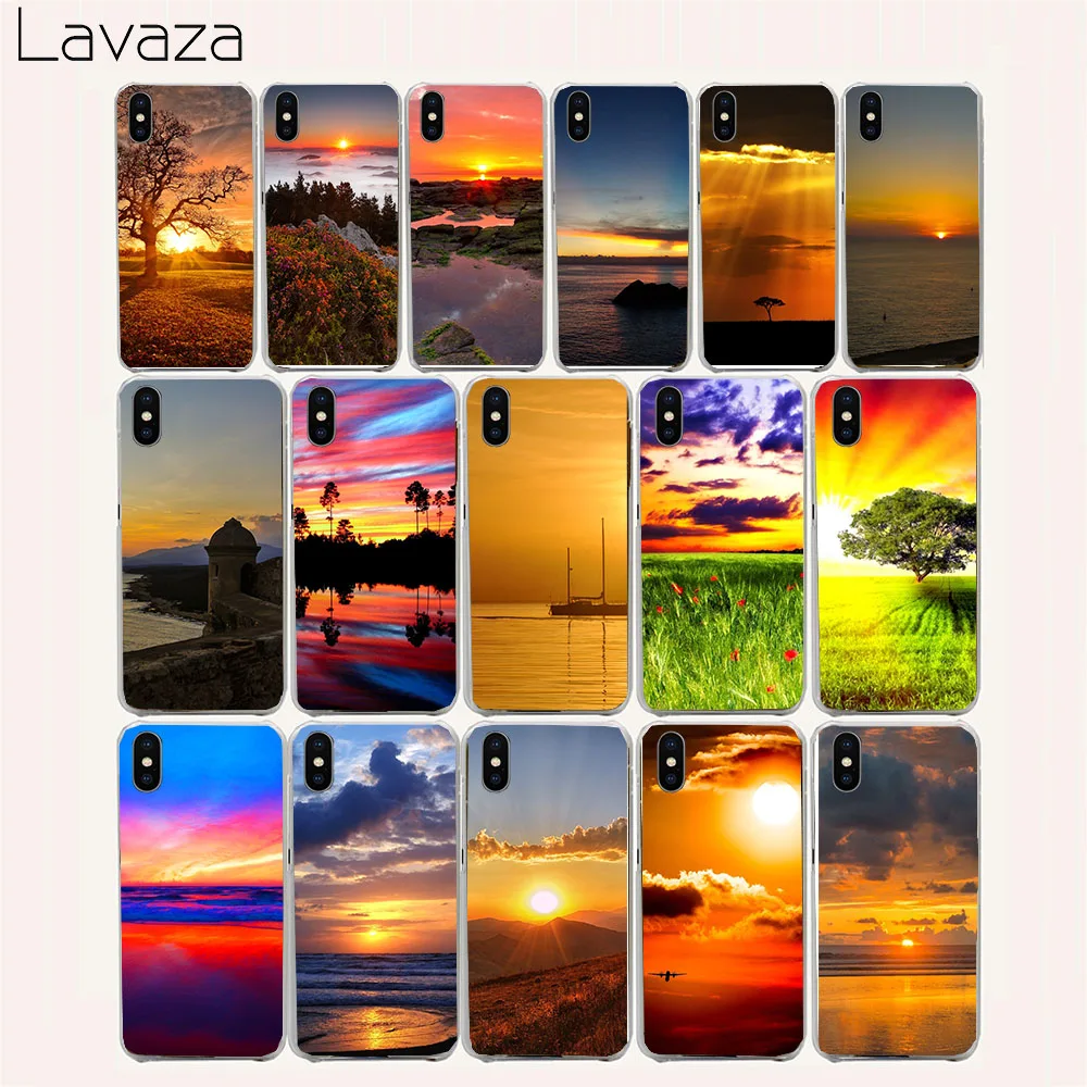 

Lavaza 241FF Sunset landscape Hard Case for iPhone 4 4S 5 5S SE 5C 6 6S 7 8 Plus X XR XS Max