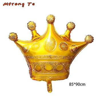

1PC big size crown foil air balloons birthday party decoration Graduation Ceremon Party Birthday party summer party Decorations
