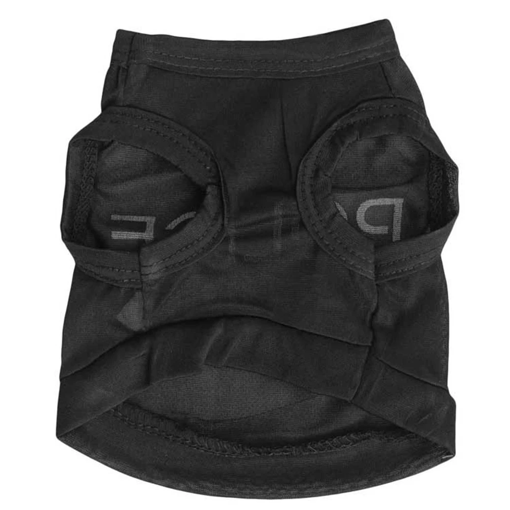 Costume de Police, vêtements Cosplay pour chiens, gilet élastique noir, T-Shirt pour chiot, manteau, accessoires, Costumes, vêtements pour animaux de compagnie, pour chiens et chats