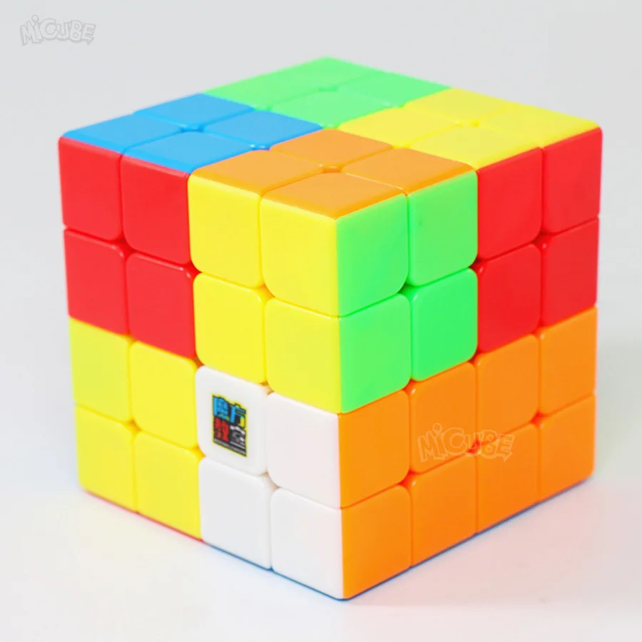 Волшебный куб Moyu Meilong 4x4 скоростной головоломка без косточек 4x4x4 Neo Cubo Magico 59 мм мини