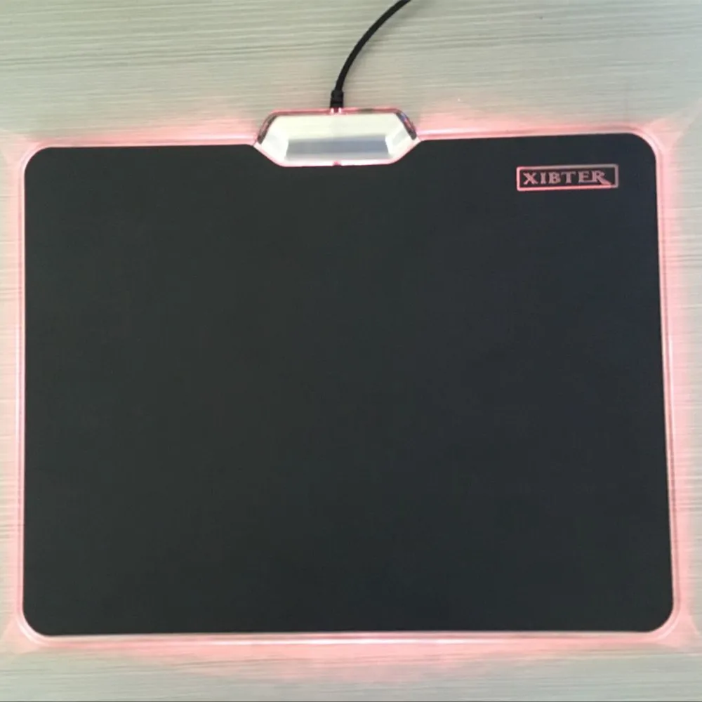 Brand Xibter Mouse Pad Gamer Rubber And PVC Material Unique Design Light Mousepad For CSGO Dota Ove