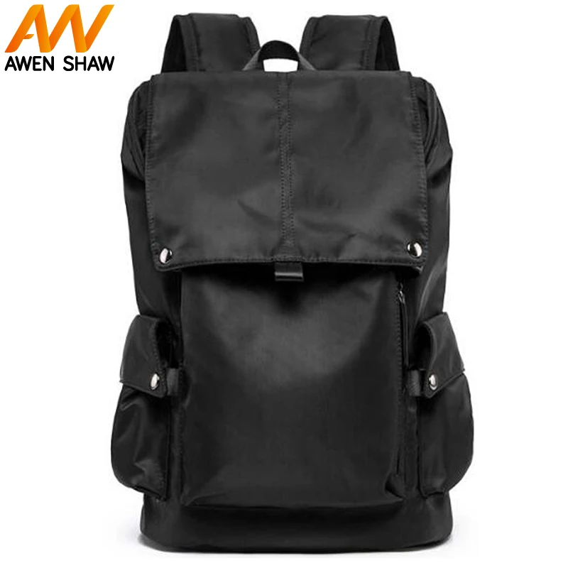 

Fashion Trend Men's Backpack High Quality Simple Nylon Casual Men Bag Large Capacity Travel Storage Bag Breathable Male Backpack