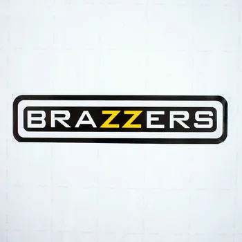

1pcs car sticker brazzers funny car stickers auto decals removable