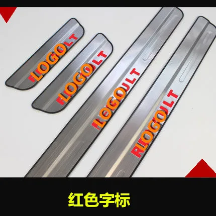 

Auto parts Door Sill Scuff Plate Guard Stainless Door Sill For Renault Kadjar 2015 2016 2017 Car Styling 4PCS/SET