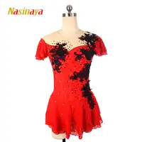 Nasinaya Figure Skating Dress Customized Competition Ice Skating Skirt for Girl Women Kids Patinaje Gymnastics Performance 118
