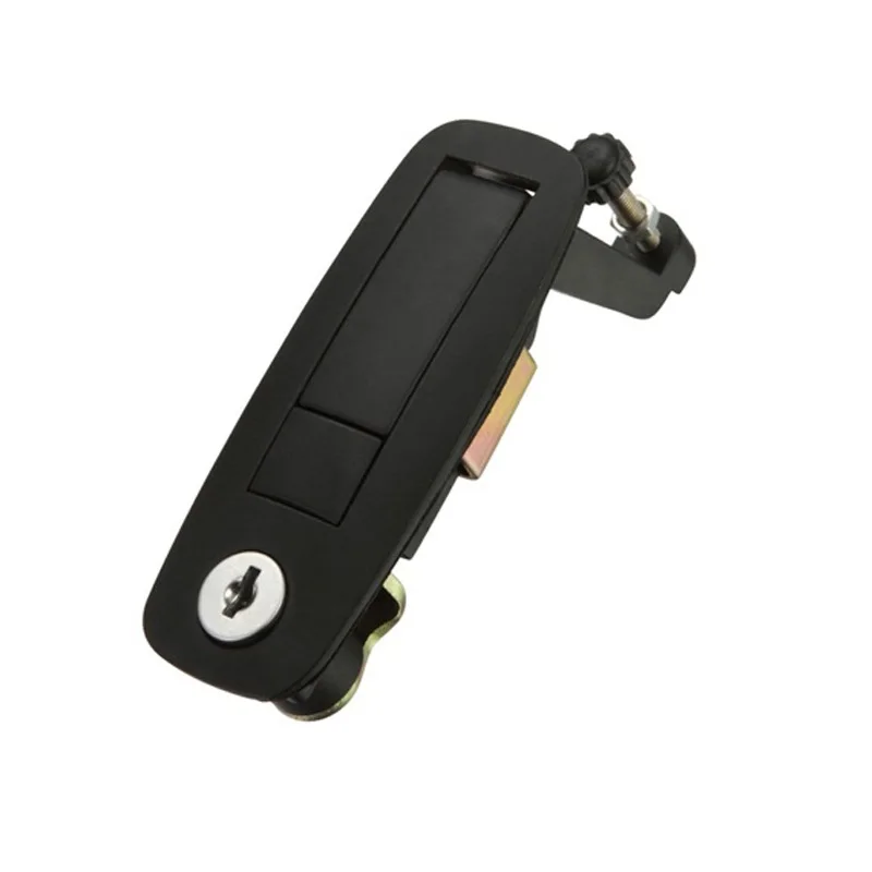 

Premintehdw Black Flush Mount Lock Flap Latch Handle for RV, Yachts Boats, Trailer Wall Furniture RV Lock
