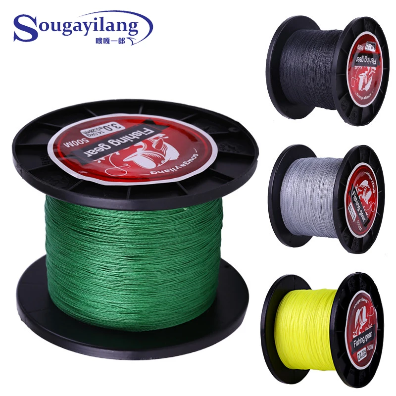 Buy High Quality 500m Brained Fishing Line Strong PE