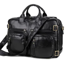 Nesitu винтажная Мужская сумка из натуральной кожи, мужские сумки-мессенджеры, деловая дорожная сумка, портфель 14 дюймов, портфель для ноутбука# M7026