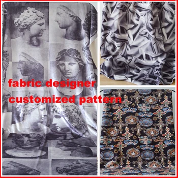 

Surport Custom Textile Artwork Printing Your Own Design Fabrics Print Materials