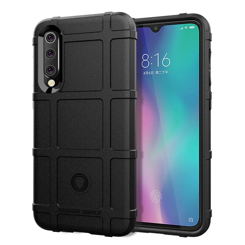 Прочный защитный чехол Гибридный матовый противоударный для Xiaomi Mi Pocophone F1 Note 5 Pro A2