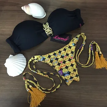 

2016 Retro Bikini Sexy Women Bathing Suit Biquines Thong Female Swimwear Micro Bikini Brazilian Swimsuit Biquini