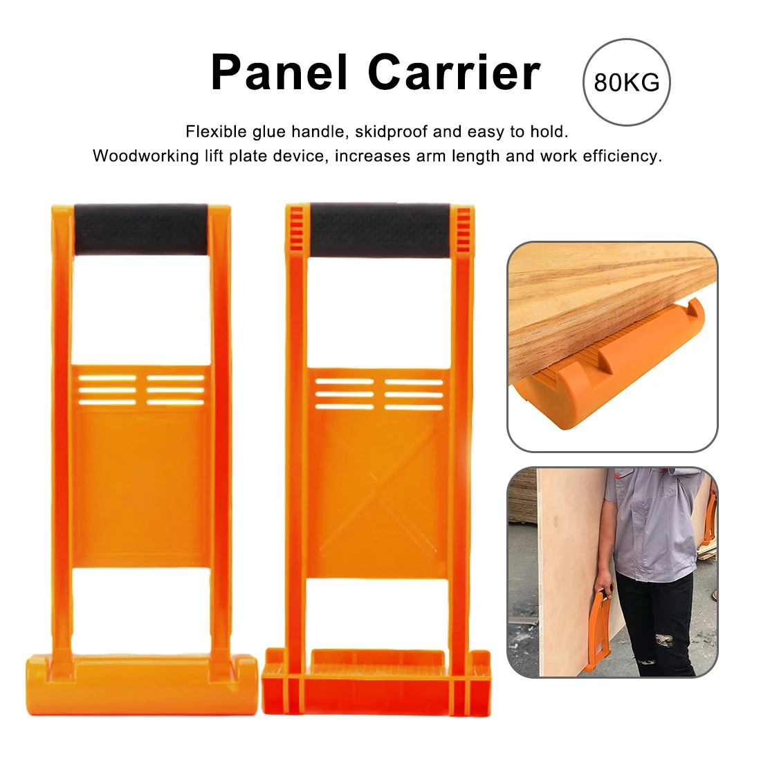 Durable ABS Load Conveyor 80KG Load Tool Panel Carrier Gripper Handle Carry Drywall Plywood Sheet tool Durable ABS Load Conveyor 80KG Load Tool Panel Carrier Gripper Handle Carry Drywall Plywood Sheet tool