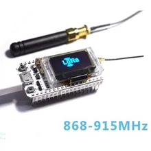 Placa de desenvolvimento com antena para arduino, módulo iot de 868mhz/915mhz bateria esp32 oled wifi sx1276 para arduino eletrônico diy kit pcb pcb