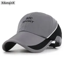 XdanqinX, для взрослых, мужская, летняя, бейсболка, женская, конский хвост, модная кепка, Snapback, кепка, регулируемый размер, анти-УФ, язык, Спортивная Кепка s