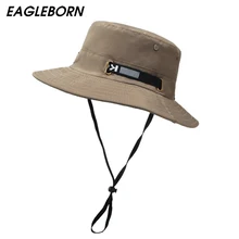 Кепка для мужчин шляпы для мужчин s женщин альпинизма открытый Солнцезащитная шляпа туристическая шляпа Защита от Солнца шляпа Корея унисекс Рыбацкая Повседневная