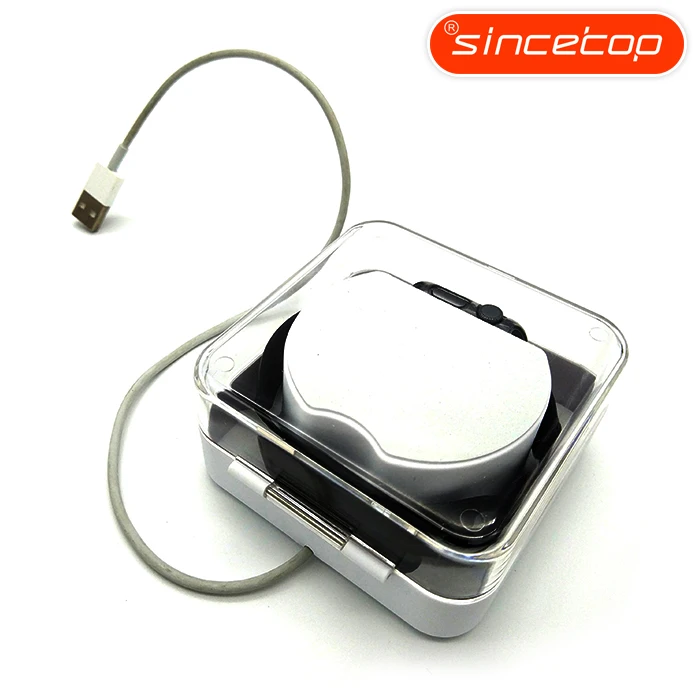 Portable Charger White box Charging Dock Case ABS Storage Protective Cover Bag pc Box For Apple