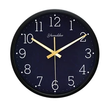 Newest 12 Inches The universe Design Metal Frame Modern Fashion Round Wall Clock LUMINOVA Decorative Wall clock