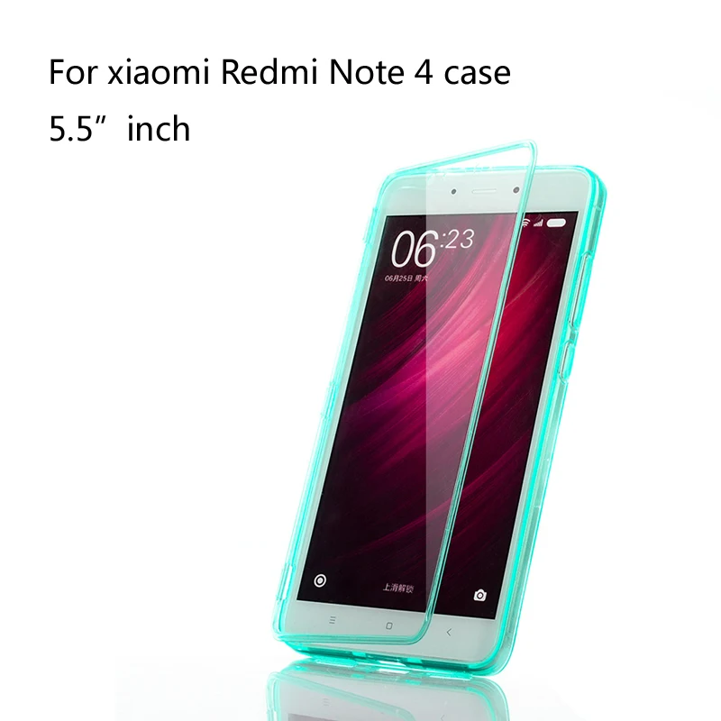 Адррес umgg оригинал для Xiaomi Redmi Note 4 5.5 &quotслучая высокого качества 100% прозрачный