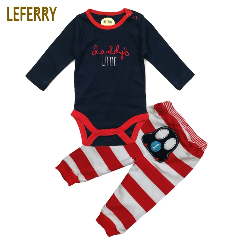 

Baby Clothes Set 2PCS Baby Bodysuits + Pants Long Sleeve Baby Boy Clothes Cotton Rompers Newborn Infant Clothing Toddler Girls