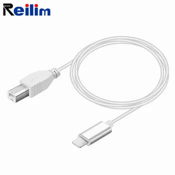 

Reilim OTG Cable for IPhone OTG To MIDI USB Instrument Keyboard Adapter for iPhone ipad Electric Piano Connector Drum USB CABLE