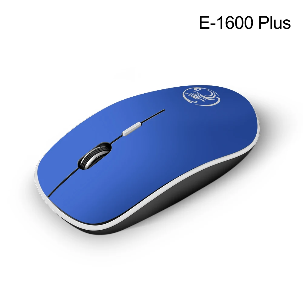 Imice Wireless Mouse Wireless Computer Mouse Ergonomic PC Mice Silent Mini Mause 2.4GHz USB Optical Mouse 1600DPI For Laptop - Цвет: Blue