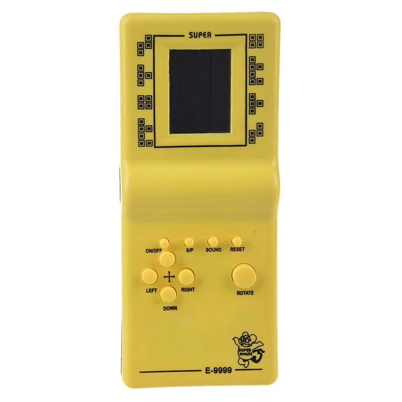 Тетрис игра Ручной ЖК электронные игры игрушки Кирпич классические ретро