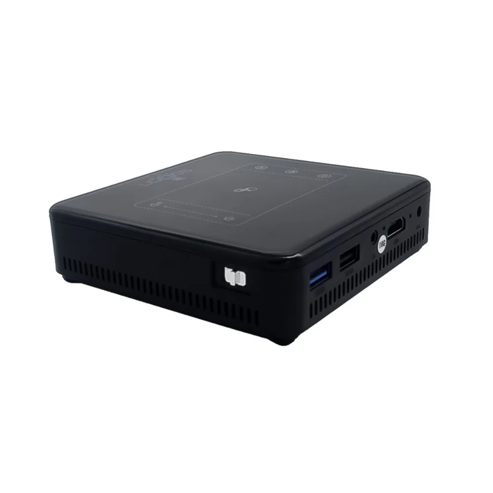 Портативный мини DLP проектор D13 с интеллектуальной сенсорной панелью Android 7 1 Wi Fi