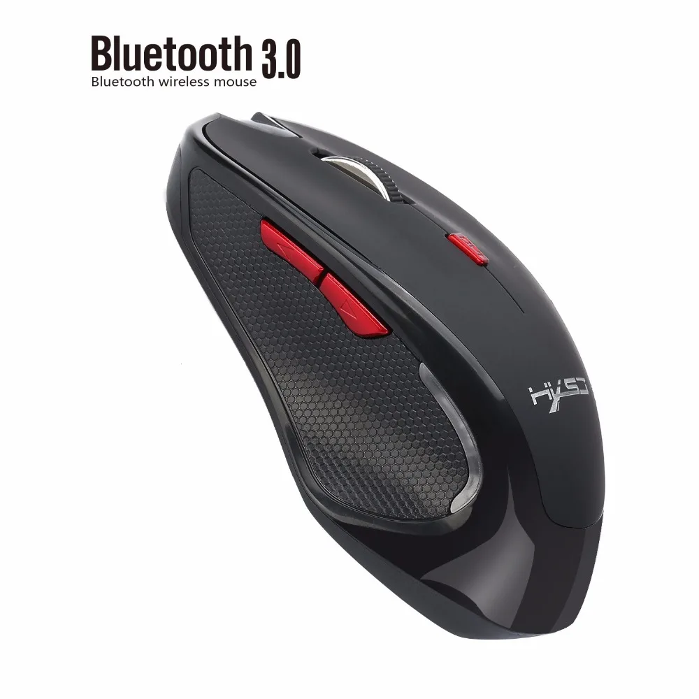 HXSJ Bluetooth 3,0 Беспроводная мышь 2400 dpi Регулируемая оптическая мышь 6 кнопок офисные мыши для компьютера ноутбука Android системы