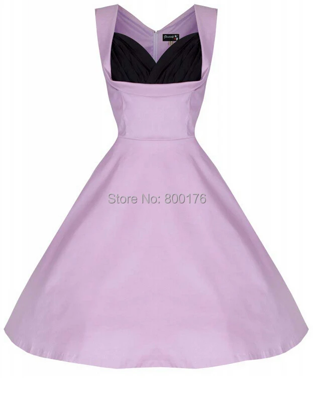 Free shipping 2015 New Summer Women Dress Casual Retro Vintage 50s Rockabilly Swing Dance hot sale