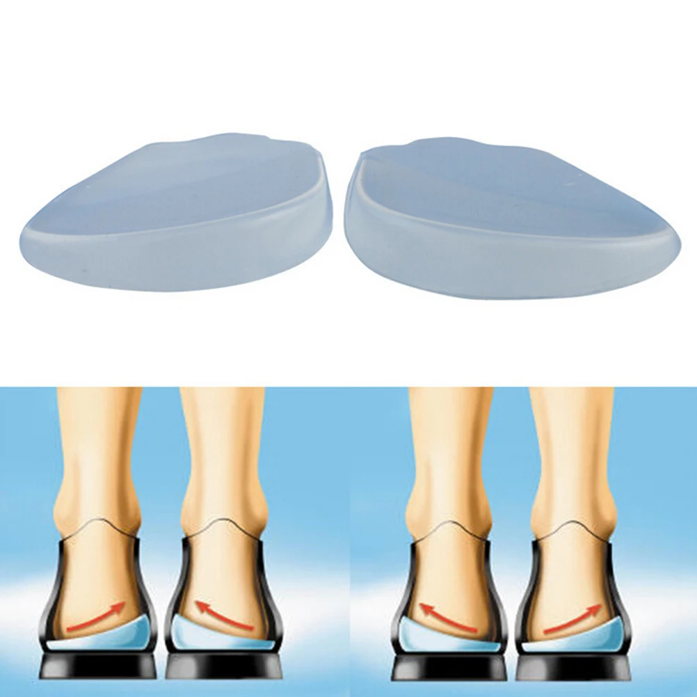 1Pair Silicone Orthopedic Shoe Pad High Heels Flat Feet Orthotics