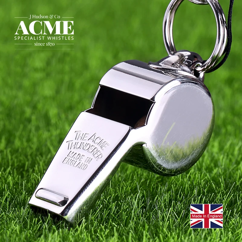 

ACME 60.5 Referee Coach Solid Metal Training Whistle Basketball Volleyball league cheerleading tool with laser engraving service