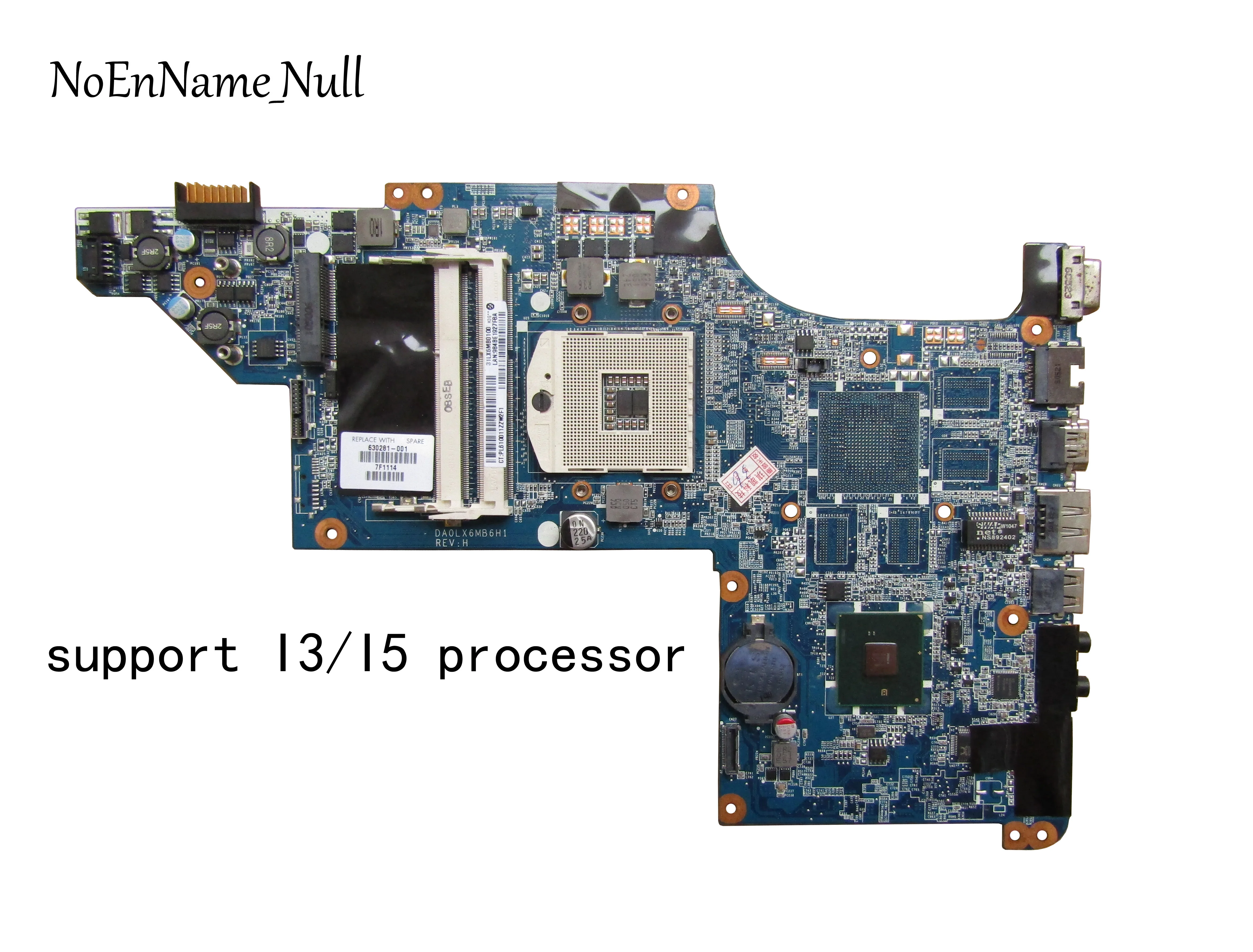 630281-001 материнская плата для hp dv6 dv6-3000 материнская плата для ноутбука ddr3 da0lx6mb6h1 ТЕСТ ОК