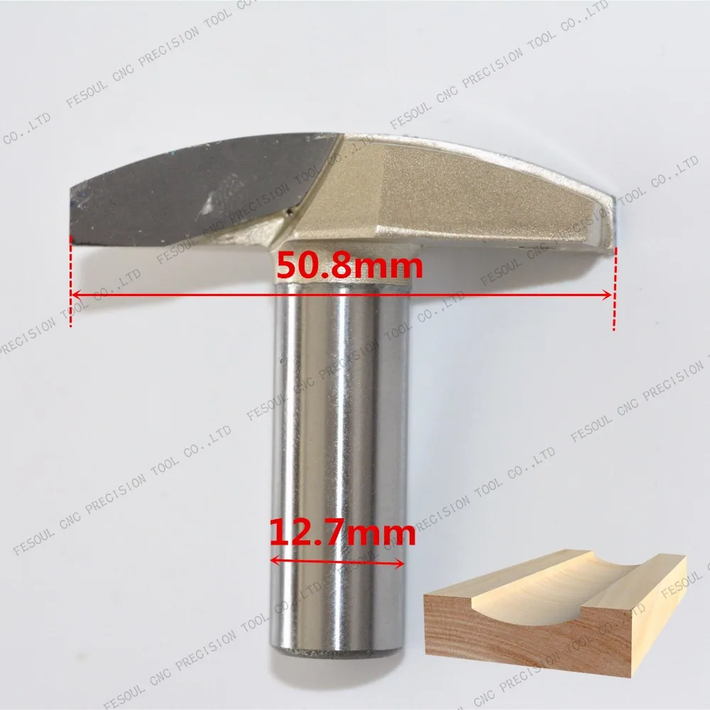 127mm 508mm 1pcs freeshipping cnc vollhartmetall fräser