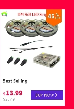 10 м 5630 5730 теплая белая светодиодная лента IP20 5 м комплект DC12V SMD Холодный белый гибкий светильник Tiras Диммер пульт дистанционного управления источник питания