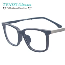 TendaGlasses, Мужские квадратные оправы для очков, ацетат, деревянная текстура, прямоугольные очки для близорукости и дальнозоркости, линзы