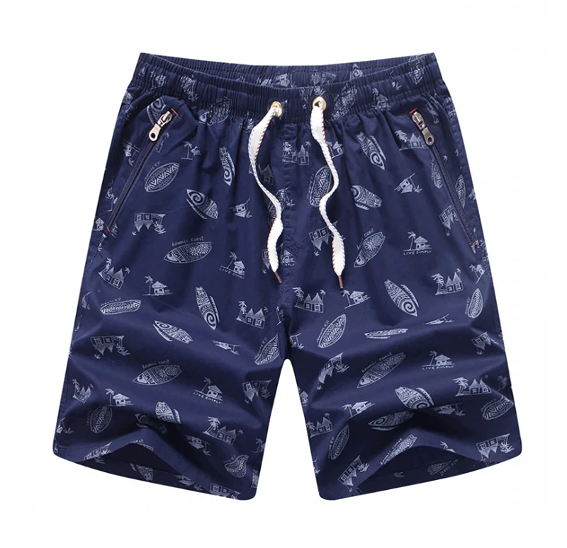 Summer Plus Size L 5XL Fashion Casual Men Shorts Beach Swimwear Man