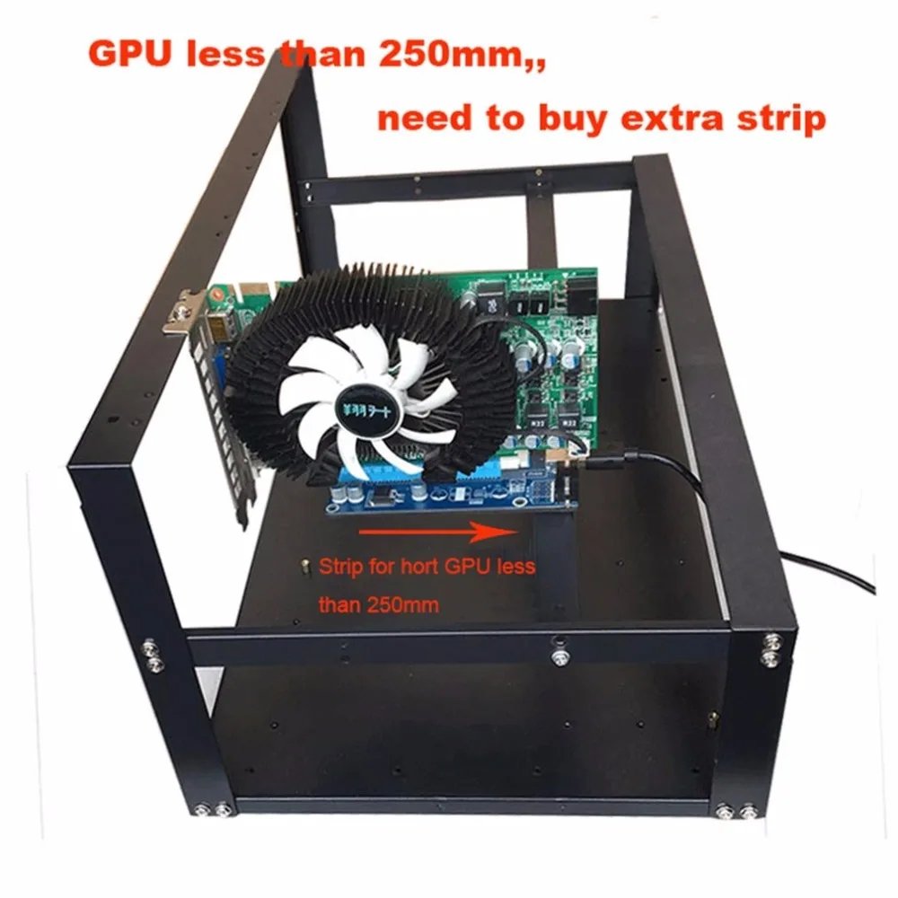 Open Air Frame Mining Rig Overlying Case Rack for 6 GPU for ETH Computer Chassis Miner Frame Case for Ethereum for Bitcoin Open Air Frame Mining Rig Overlying Case Rack for 6 GPU for ETH Computer Chassis Miner Frame Case for Ethereum for Bitcoin