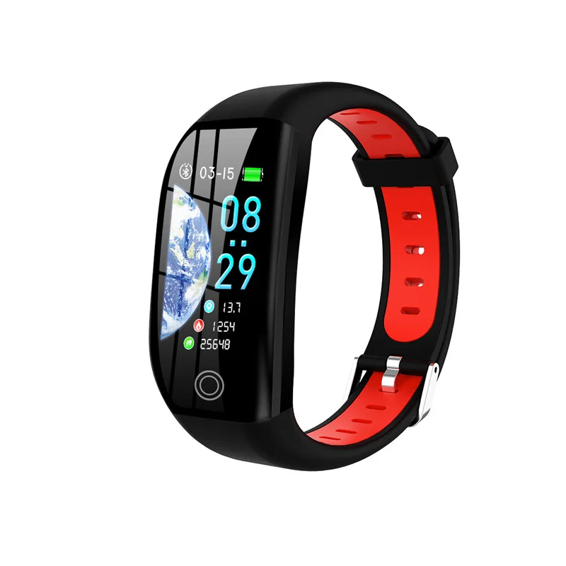 New Arrivals Smart Watch Support Heart Rate Monitor Blood Pressure Fitness Bracelet Sports Activity Tracker Alarm Clock Watch - Цвет: Red