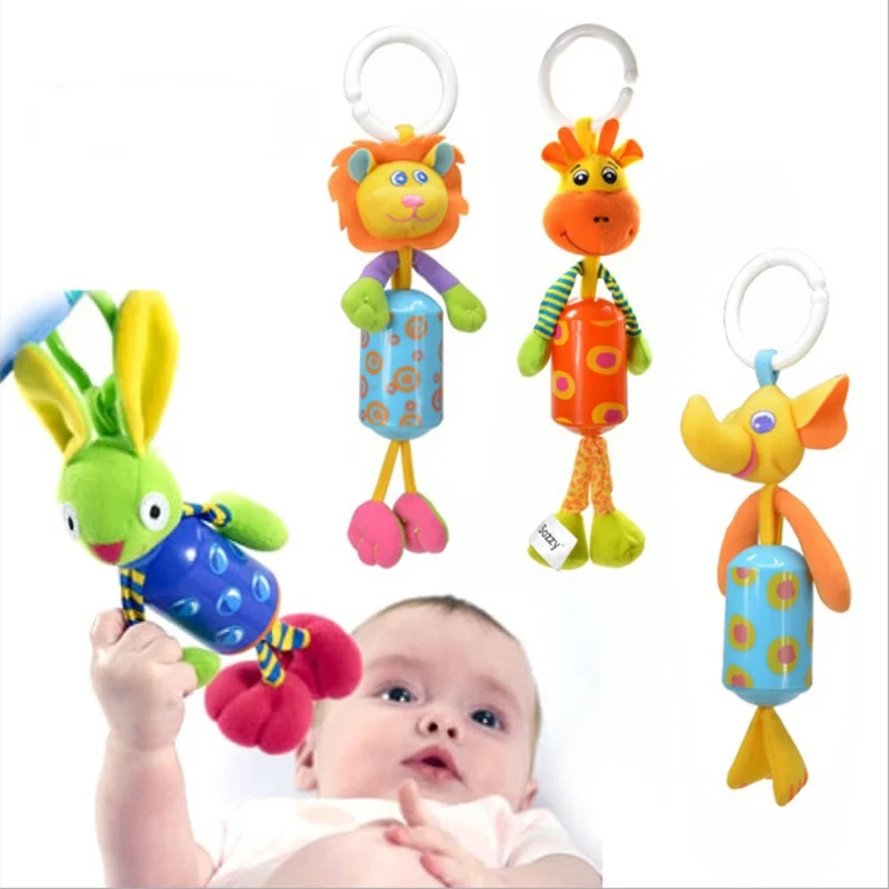 

Hot Infant Toys Mobile Baby Plush Toy Bed Wind Chimes Rattles Bell Toy Baby Crib Bed Hanging Bells Toys