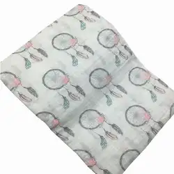 Муслин детские Одеяло s 100% хлопок марли мягкое воздухопроницаемое одеяло для новорожденных нескольких функций Обёрточная Бумага