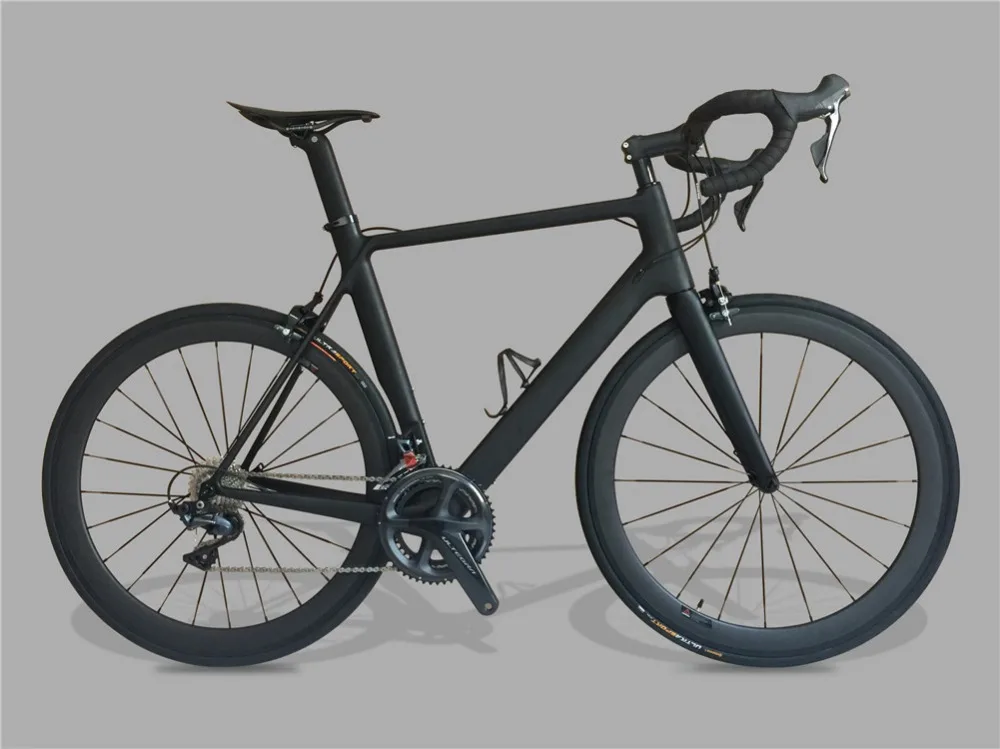 Top Full Carbon Road Bike 700C Carbon Complete Bicycle With 50mm Carbon Wheels Ultegra R8000 Road Bike 49/51/54/56/58cm Available 4 Top Full Carbon Road Bike 700C Carbon Complete Bicycle With 50mm Carbon Wheels Ultegra R8000 Road Bike 49/51/54/56/58cm Available 4