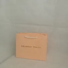 Пользовательские Премиум Оранжевый матовый ламинирование толстый подарок упаковка роскошная сумка-тоут бумажная сумка для покупок с хлопковыми вешалки для одежды Ювелирные изделия